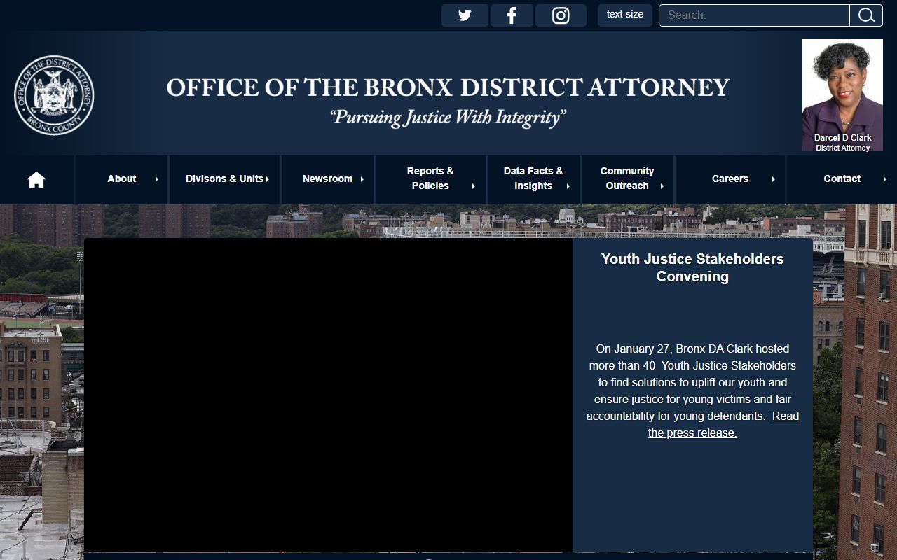 Bronx County District Attorney office for Bronx police blotter records