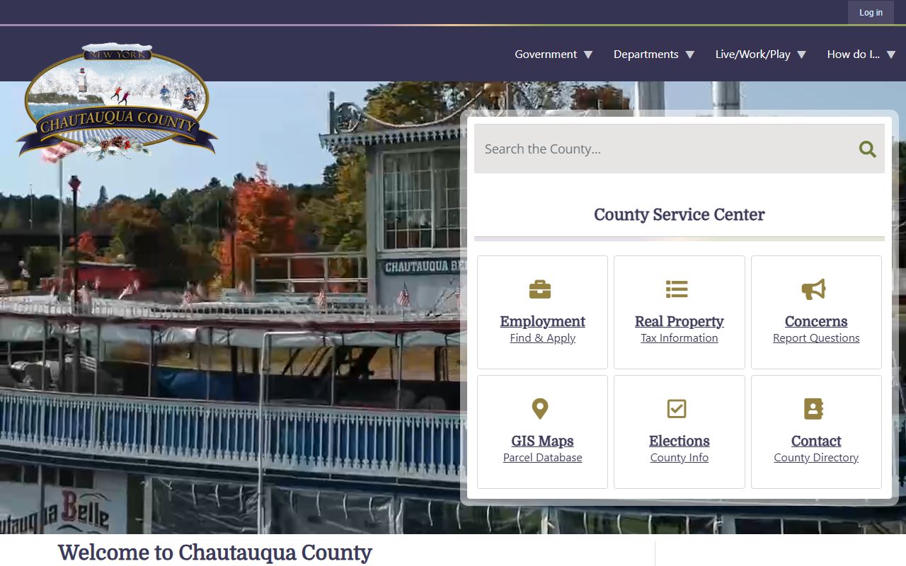Chautauqua County official website