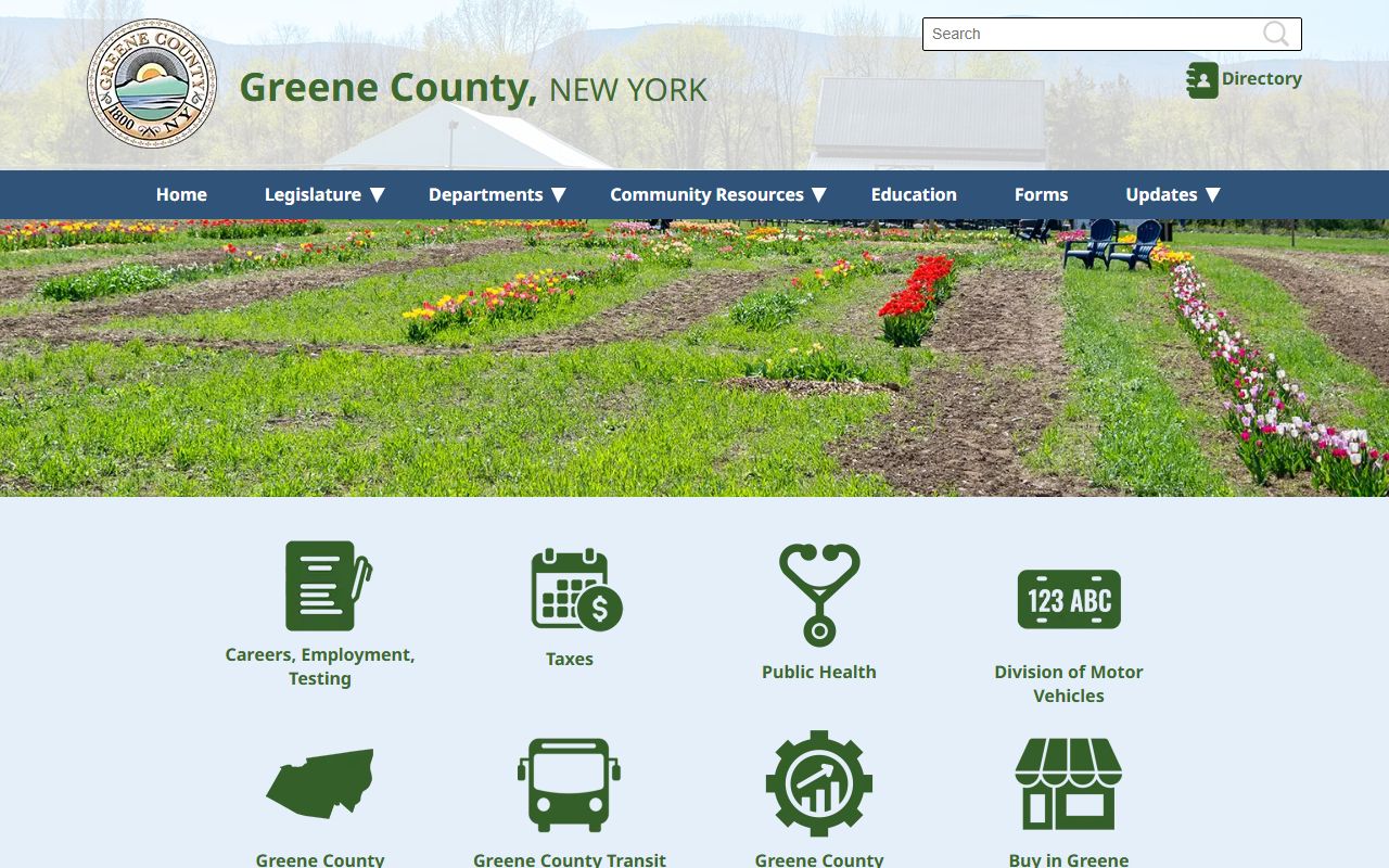 Greene County official website