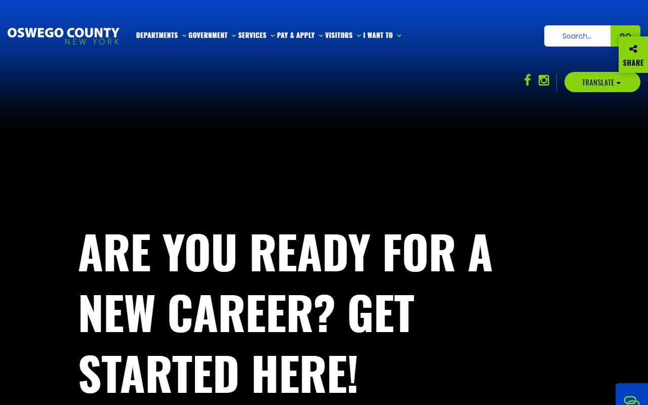 Oswego County official website