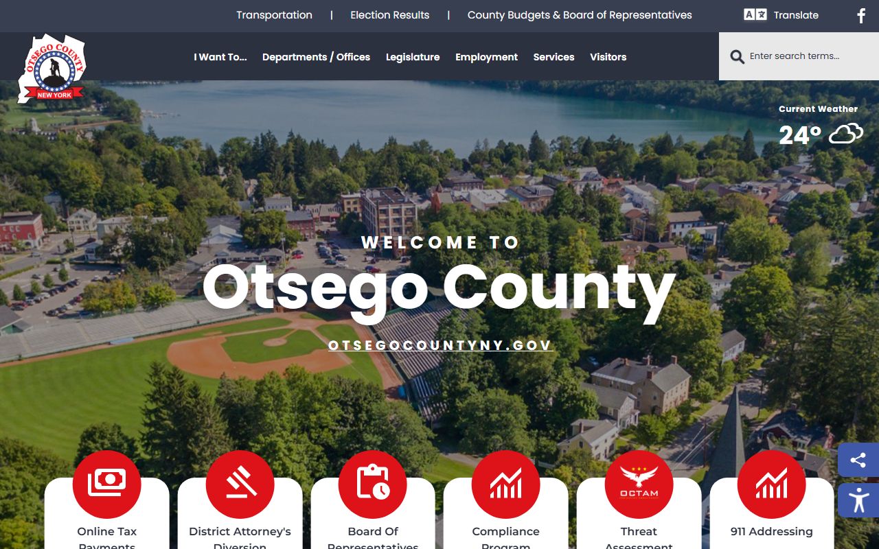 Otsego County official website