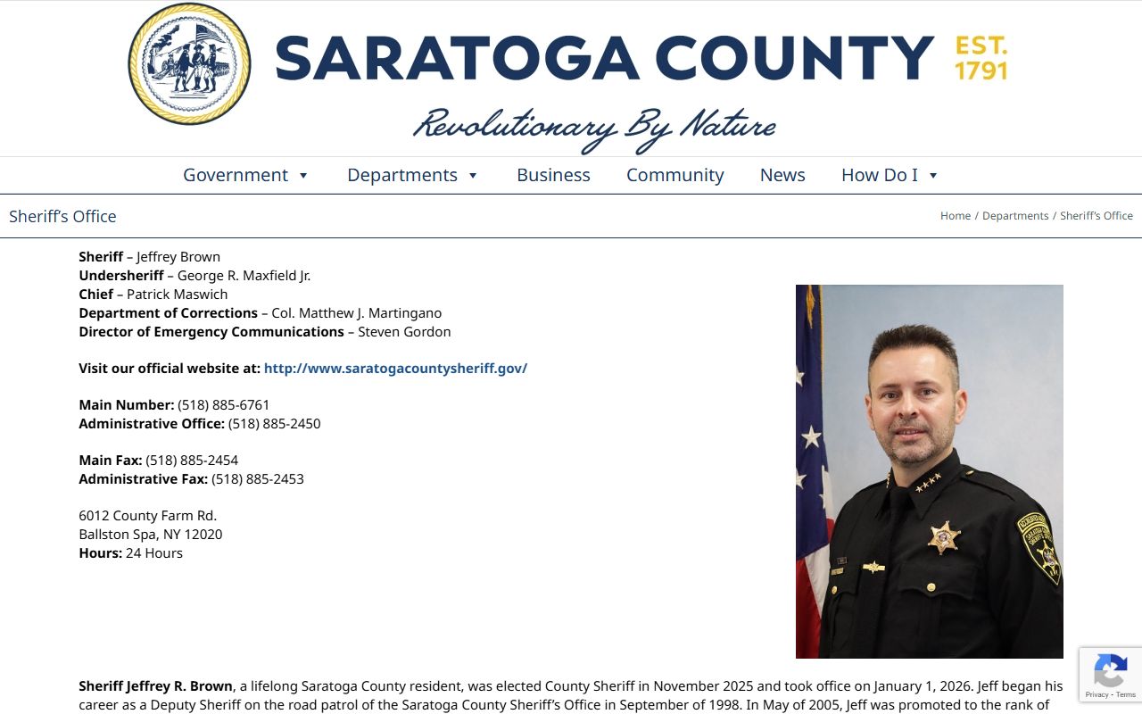 Saratoga County Sheriff's Office