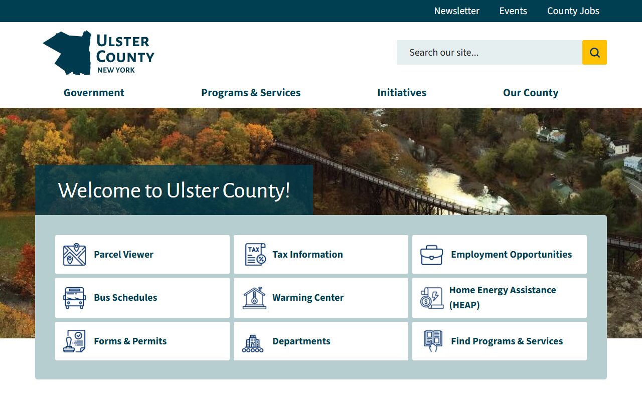 Ulster County official website