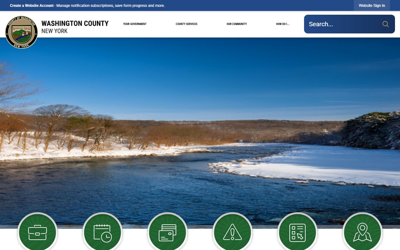 Washington County official website